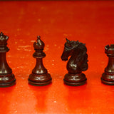 Pièces d'échecs Shera en Bois de rose - Taille 6/7 - Chopra