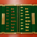 Ensemble jeu d'échecs en acacia - Coffre à volet - Magnétique
