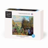 Puzzle Bois Michèle Wilson - 80 pièces - Coin de jardin à montgeron - Monet
