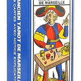 Ancien tarot de Marseille - Mini - jeu divinatoire - Rouge et Noir