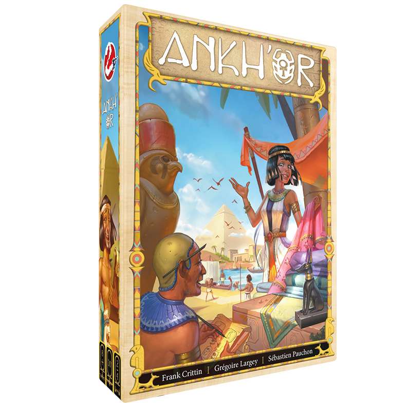 Ankh'or - jeu de plateau de stratégie - Rouge et Noir