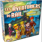 Aventuriers du rail - Mon 1er voyage Europe - Jeux de plateau enfants - Rouge et Noir