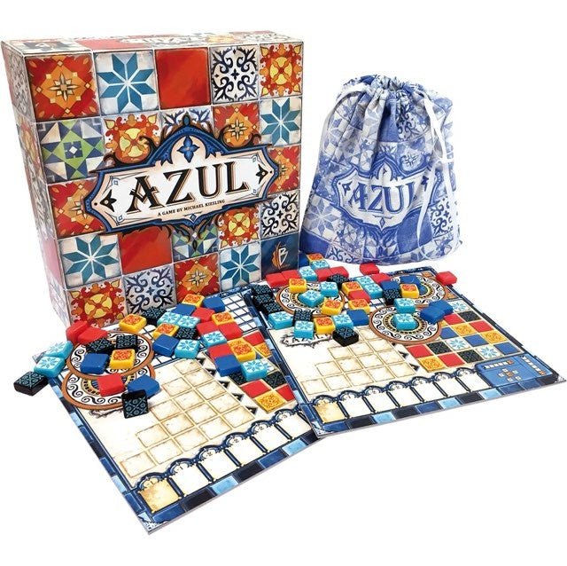 Azul - Jeu de plateau de stratégie - Rouge et Noir