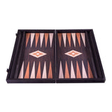 Backgammon de café - Backgammon en bois imprimé - Rouge et Noir