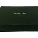 Backgammon Hector Saxe - Buffle Taupe - Grand - Backgammon en cuir - Rouge et Noir