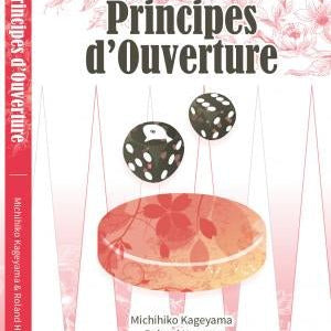 Backgammon - Principes d’ouverture - Michihito Kageyama - Livre de backgammon - Rouge et Noir