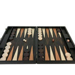 Backgammon Ulbrich - Ziricote - GM - Backgammon en bois marqueté - Rouge et Noir