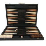 Backgammon Ulbrich - Ziricote - GM - Backgammon en bois marqueté - Rouge et Noir