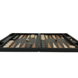 Backgammon Ulbrich - Ziricote - GM - Backgammon en bois marqueté - Rouge et Noir