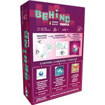 Behind - Purple - Jeu de plateau de stratégie coopératif - Rouge et Noir