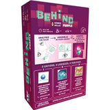 Behind - Purple - Jeu de plateau de stratégie coopératif - Rouge et Noir