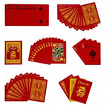 Bicycle Red Dragon - cartes de magie - Rouge et Noir