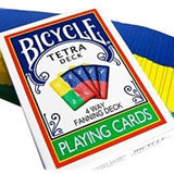 Bicycle Tetra Deck - cartes de magie - Rouge et Noir