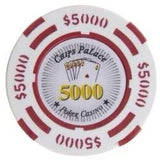 Bird cage 600 jetons - Chips Palace MC - 14,5 gr - mallette de poker aluminium coffret de poker de luxe cadeau bel objet - Rouge et Noir