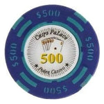 Bird cage 600 jetons - Chips Palace MC - 14,5 gr - mallette de poker aluminium coffret de poker de luxe cadeau bel objet - Rouge et Noir