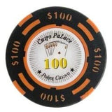 Bird cage 600 jetons - Chips Palace MC - 14,5 gr - mallette de poker aluminium coffret de poker de luxe cadeau bel objet - Rouge et Noir
