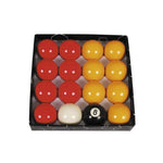 Boules de Pool anglais - 51mm - Billard - Rouge et Noir