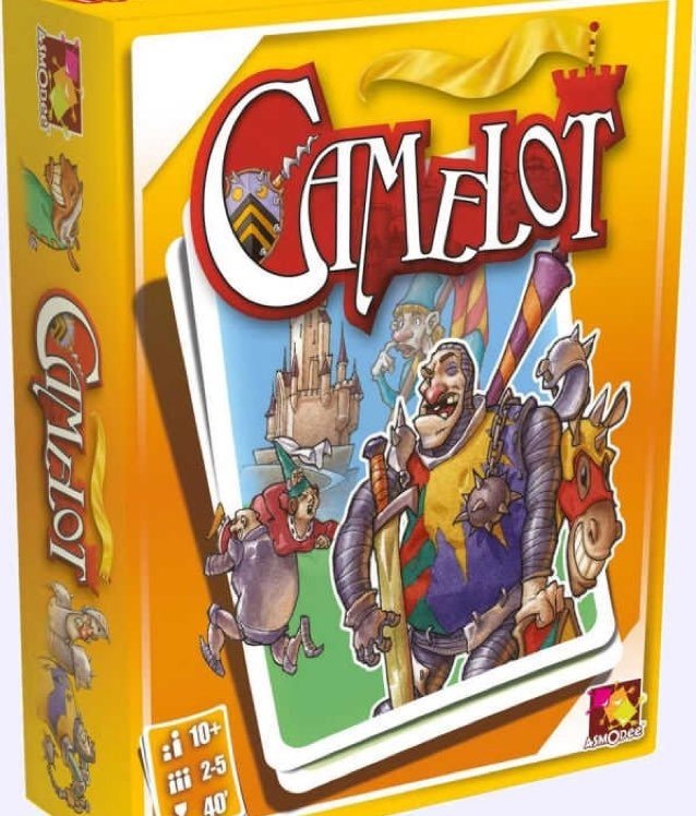 Camelot - Jeu de plateau de stratégie - Rouge et Noir