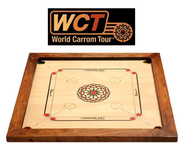 Carrom Art Ellora 77cm - Carrom - Rouge et Noir