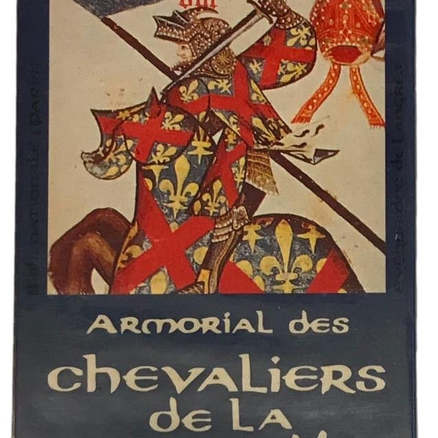 Cartes Armorial des Chevaliers de la Toison d’Or - Antiquités / Jeux anciens - Rouge et Noir