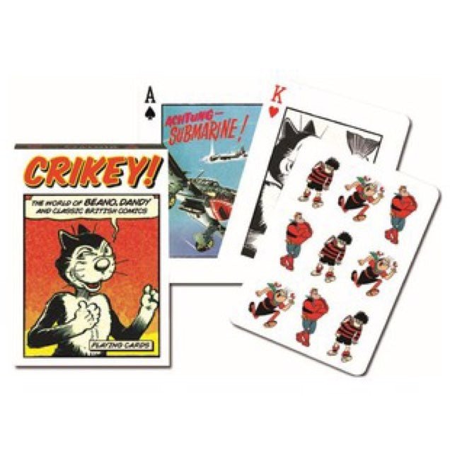 Cartes Crickey - Cartes à jouer - Rouge et Noir