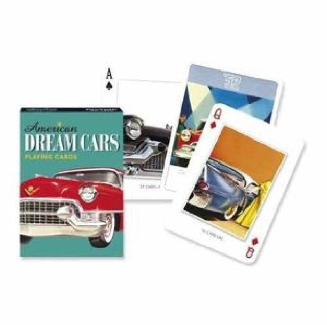 Cartes Dream cars - Cartes à jouer - Rouge et Noir