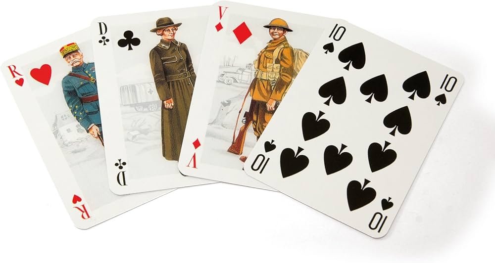 Cartes DUSSERRE - 1914 - 1918 - Antiquités / Jeux anciens - Rouge et Noir