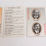 Cartes Les hommes et les femmes qui ont illustré le siècle (1900/2000) - Cartes à jouer - Rouge et Noir