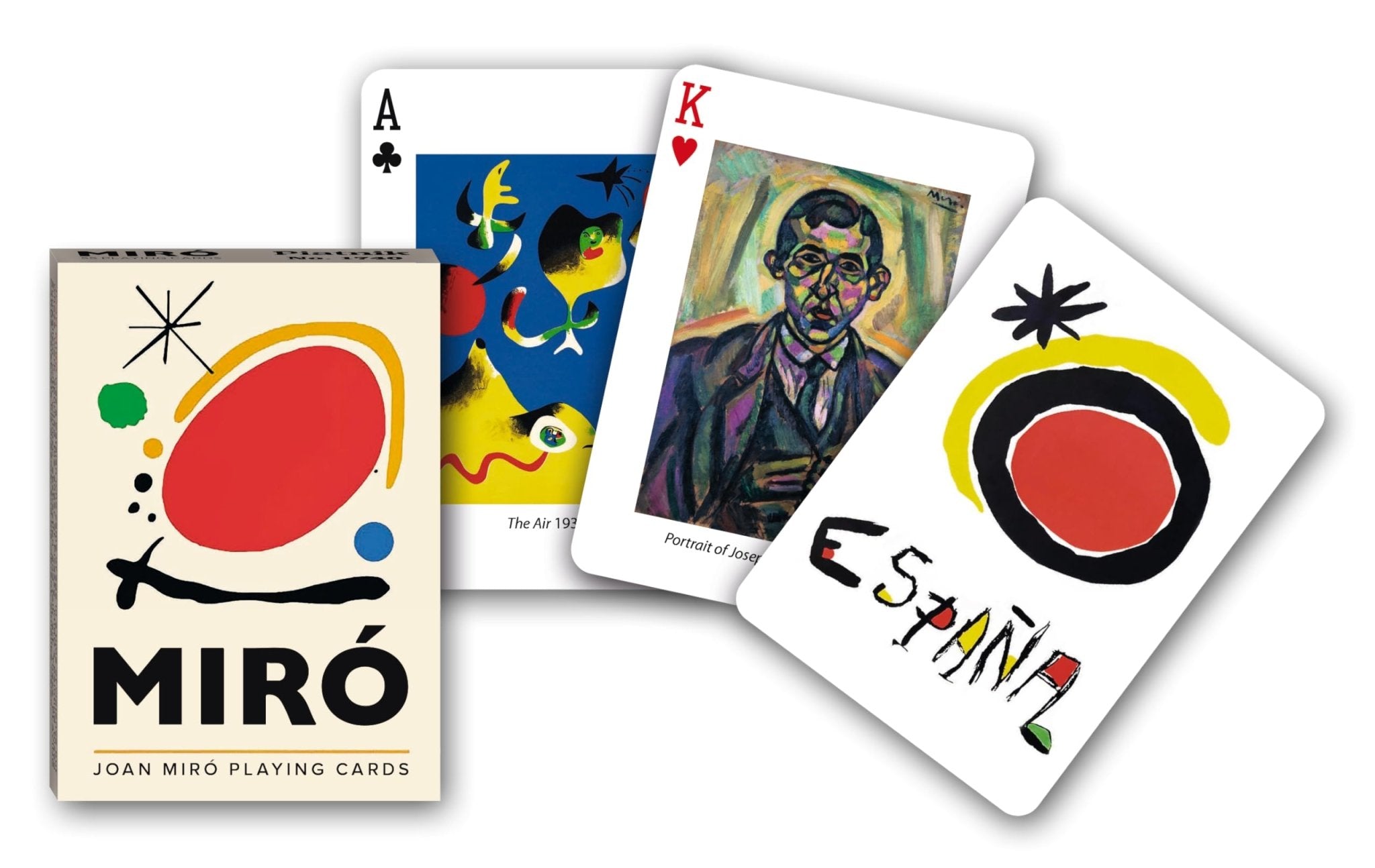 Cartes Miro - Cartes à jouer - Rouge et Noir