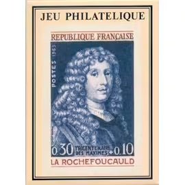 Cartes Philatélie - jeu de cartes illustrées - Rouge et Noir