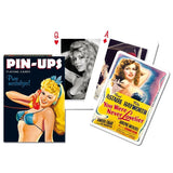 Cartes Pin - ups - jeu de cartes illustrées - Rouge et Noir