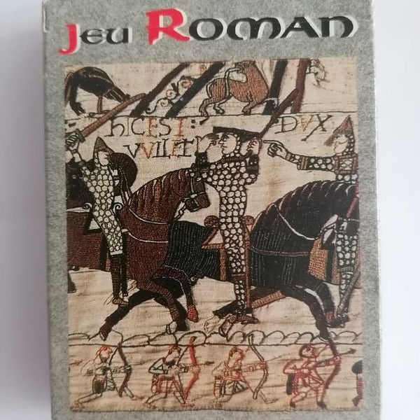 Cartes Roman - jeu de cartes illustrées - Rouge et Noir