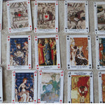 Cartes Roman - jeu de cartes illustrées - Rouge et Noir