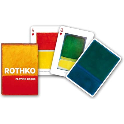 Cartes Rothko - Cartes à jouer - Rouge et Noir