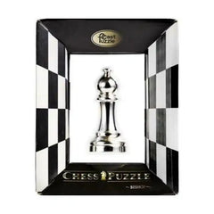 Casse - tête - Cast Huzzle - Chess bishop - casse - tête métal - Rouge et Noir