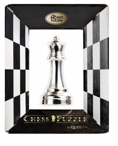Casse - tête - Cast Huzzle - Chess Queen - casse - tête métal - Rouge et Noir