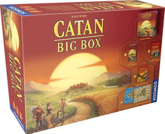 Catan - Big Box - Jeu de plateau de stratégie - Rouge et Noir