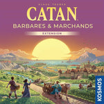 Catan extension - Barbares et marchands - Jeu de plateau de stratégie - Rouge et Noir