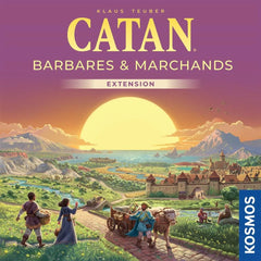 Catan extension - Barbares et marchands - Jeu de plateau de stratégie - Rouge et Noir
