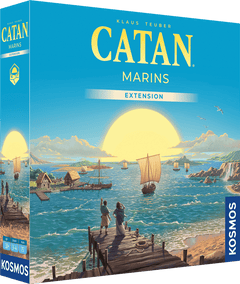 Catan extension - Marins - Jeu de plateau de stratégie - Rouge et Noir