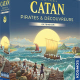 Catan extension - Pirates et découvreurs - Jeu de plateau de stratégie - Rouge et Noir