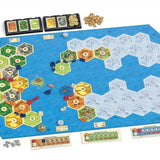 Catan extension - Pirates et découvreurs - Jeu de plateau de stratégie - Rouge et Noir