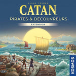 Catan extension - Pirates et découvreurs - Jeu de plateau de stratégie - Rouge et Noir