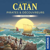 Catan extension - Pirates et découvreurs - Jeu de plateau de stratégie - Rouge et Noir