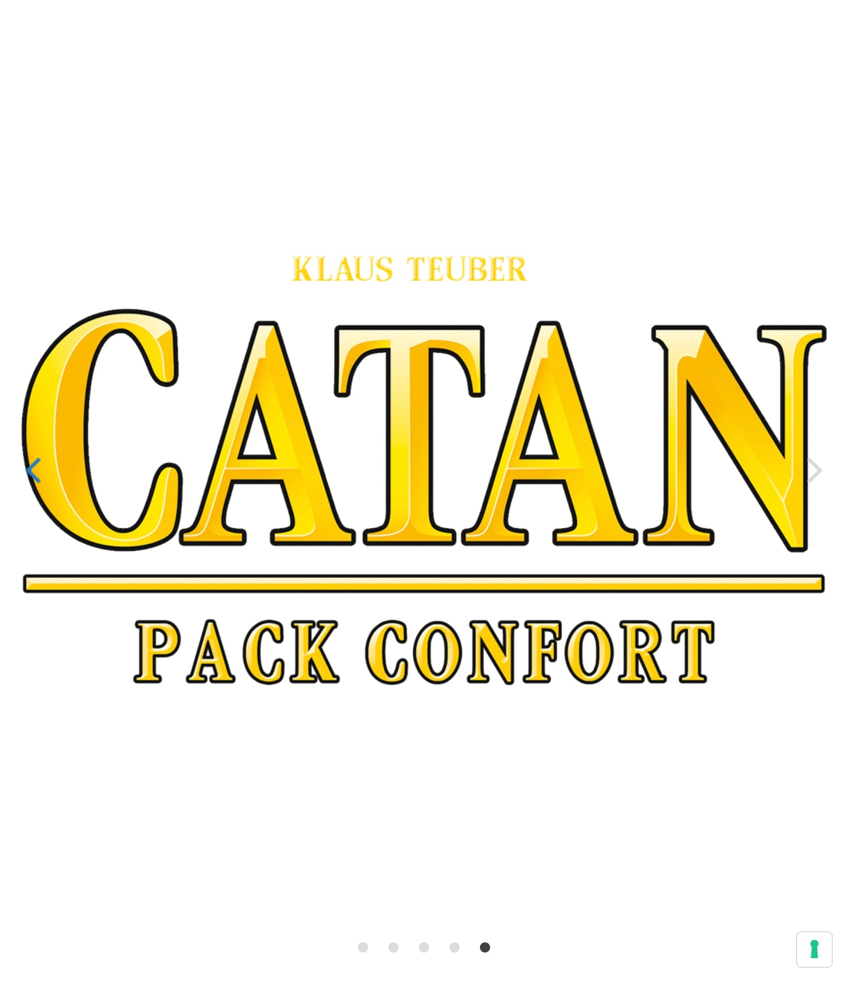 Catan - Pack Confort - Jeu de plateau de stratégie - Rouge et Noir