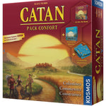 Catan - Pack Confort - Jeu de plateau de stratégie - Rouge et Noir