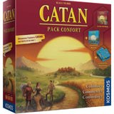 Catan - Pack Confort - Jeu de plateau de stratégie - Rouge et Noir