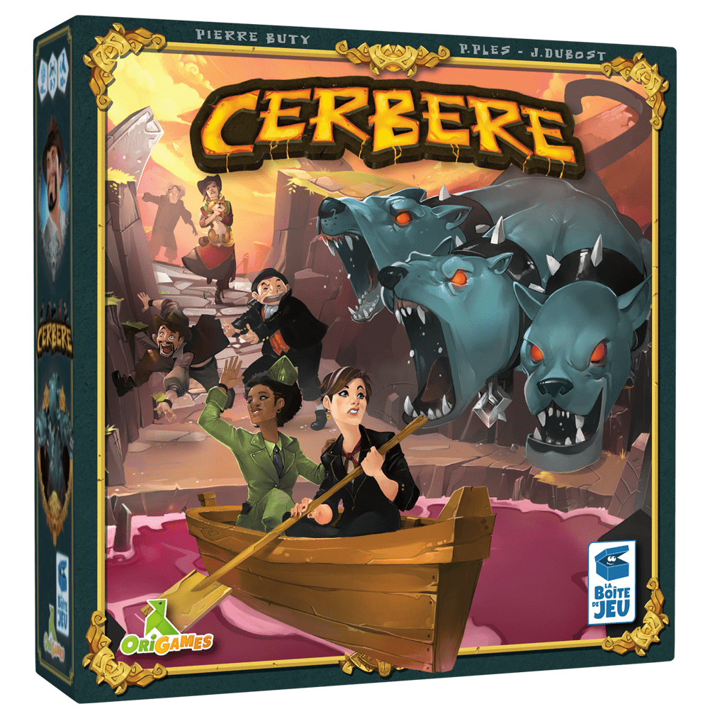 Cerbere - Rouge et Noir