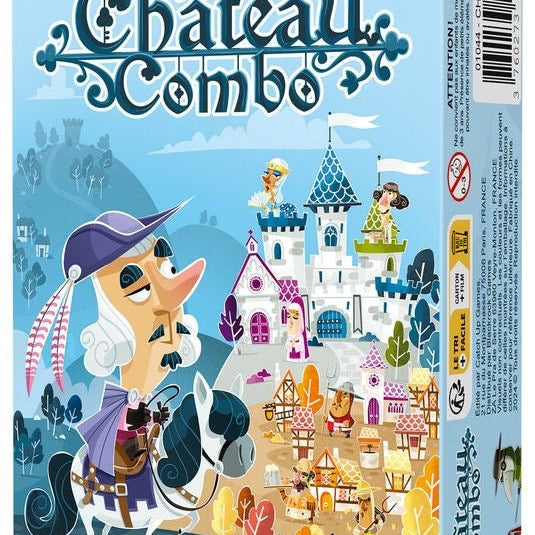 Chateau Combo - Jeu de plateau de stratégie - Rouge et Noir