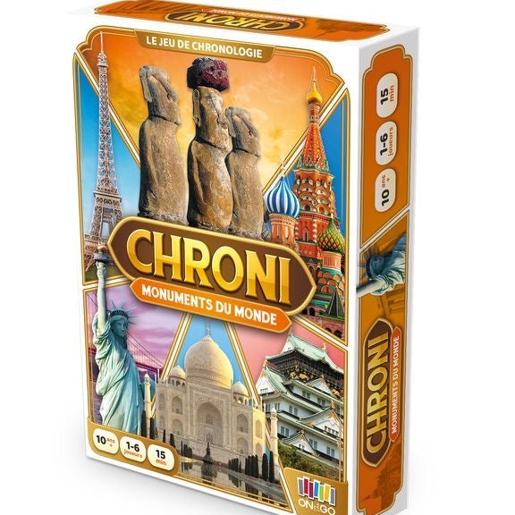 Chroni - Monuments du monde - Rouge et Noir